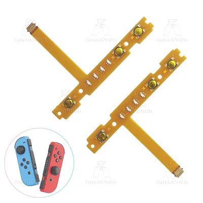 SL/SR Button Flex Kabel für Switch/Switch OLED Premium Joy Con Key Ribbon Side Indicator Light Kabel Ersatz Reparatur Teile