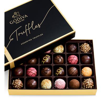 Godiva® Signature Truffles Box - 24 Piece, Cho Colate, Gifts by Simply Chocolate