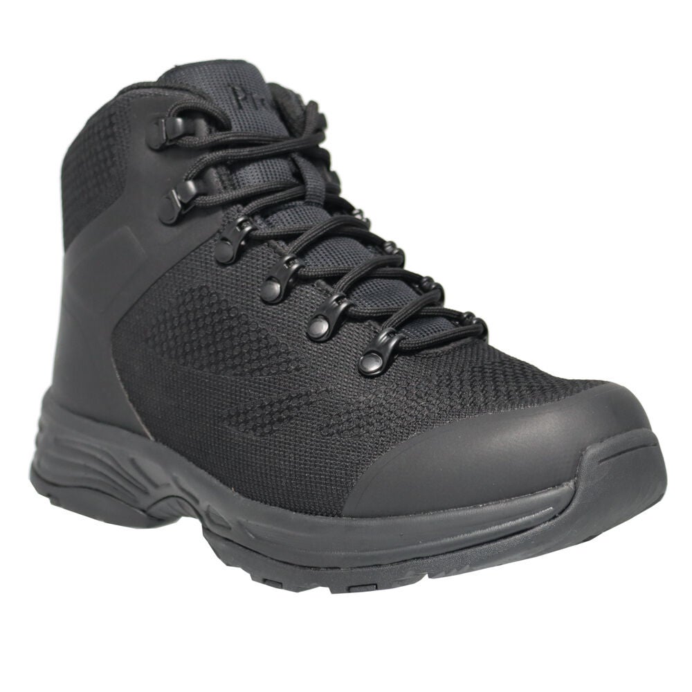 Wide Width Women's Conni Hiking Boot by Propet in All Black (Size 8 1/2 W)