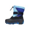 Winterboots KANGAROOS "KANGA-BEAN V", Damen, Gr. 38, navy, blau sky, Synthetik, Textil, sportlich, Schuhe, Snowboots, Winterboots, Winterschuhe, herausnehmbarer Innenschuh