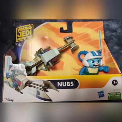 Disney Toys | Disney Star Wars Young Jedi Adventure, Nubs Set | Color: Blue/Red | Size: Approximately 3 Inches