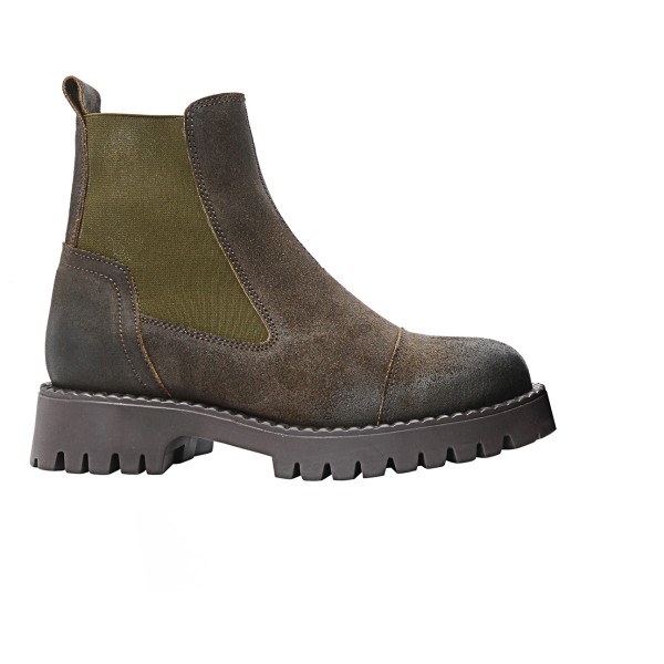 Ten Points - Women's Penny Chelsea Suede Boots - Freizeitstiefel 37 | EU 37 grau