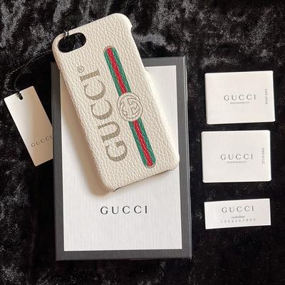 Gucci Cell Phones & Accessories | Gucci Iphone 7 / 8 Print Phone Case Authentic | Color: White | Size: Os