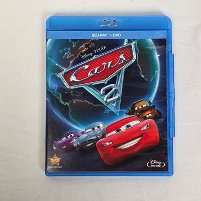 Disney Media | Disney Pixar Cars 2 Blu-Ray + Dvd Combo Lightning Mcqueen | Color: Gray | Size: Os