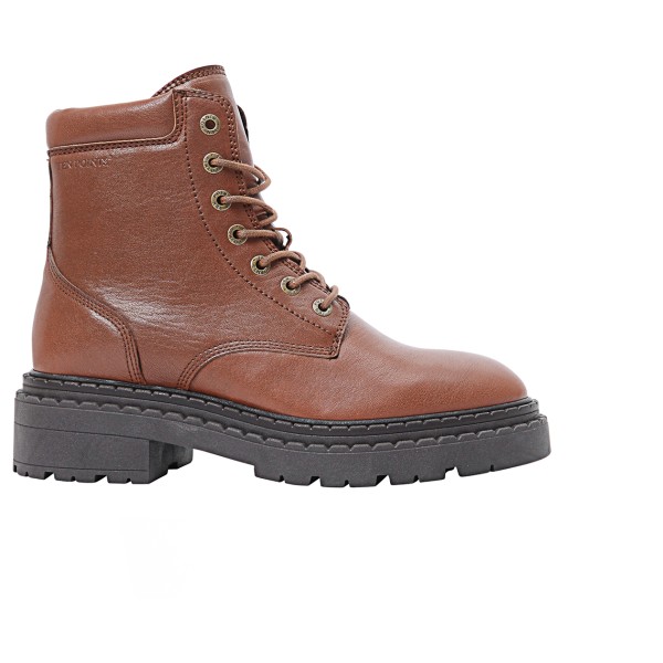 Ten Points - Women's Sonja Lace Boots Tanned Leather - Freizeitstiefel 37 | EU 37 braun