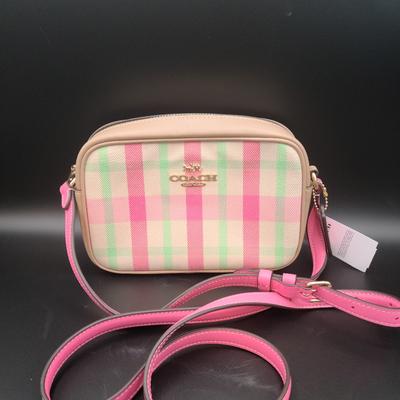 Coach Bags | Coach Mini Jamie Camera Bag New With Tags | Color: Green/Pink | Size: Os