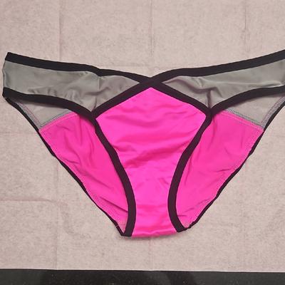 Victoria's Secret Intimates & Sleepwear | Women's Pink And Gray Intimate Briefs | Color: Gray/Pink | Size: L