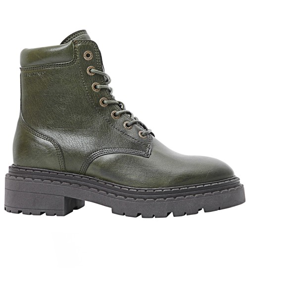 Ten Points - Women's Sonja Lace Boots Tanned Leather - Freizeitstiefel 39 | EU 39 grau