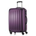 HAUPTSTADTKOFFER - Alex - Luggage Suitcase Hardside Spinner Trolley 4 Wheel Expandable, 65cm, TSA, purple