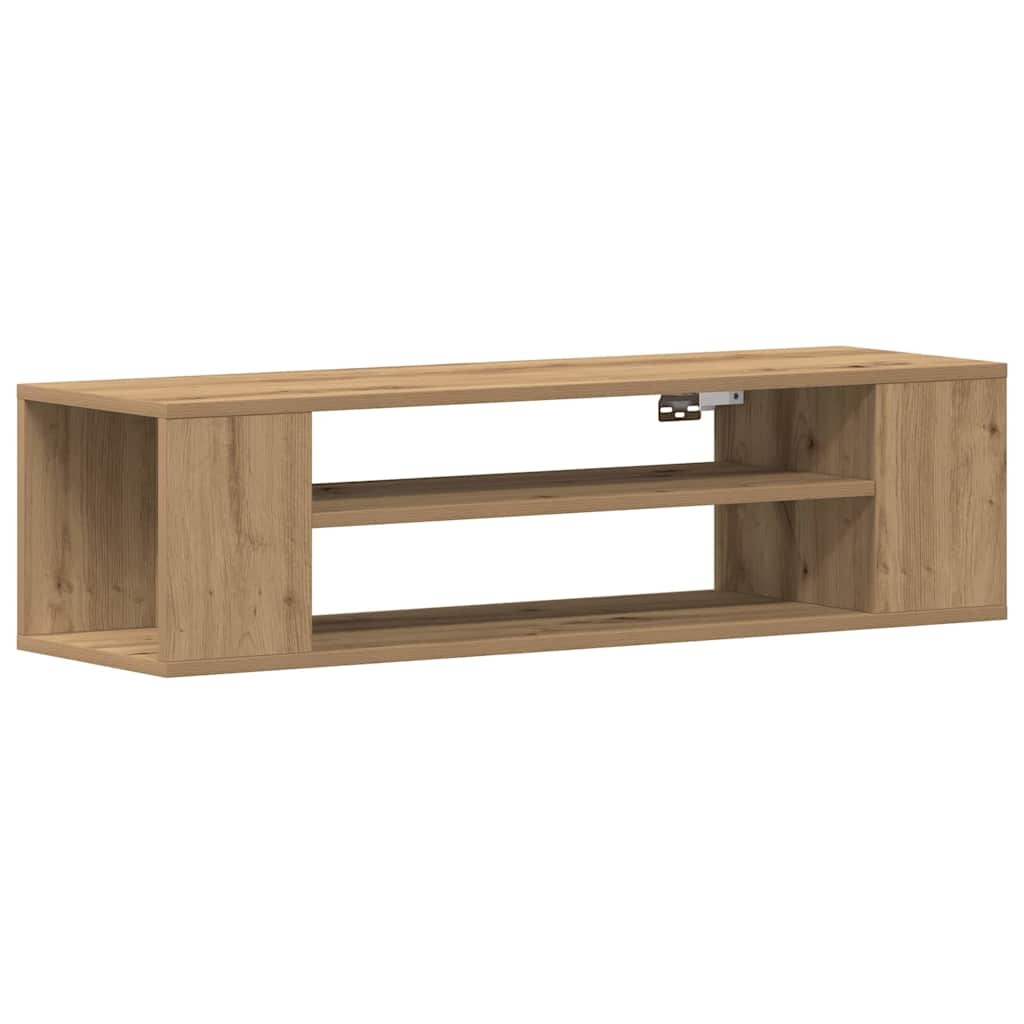 vidaXL TV-Schränk Beige 100 x 30 x 26,5 cm Holzwerkstoff Image