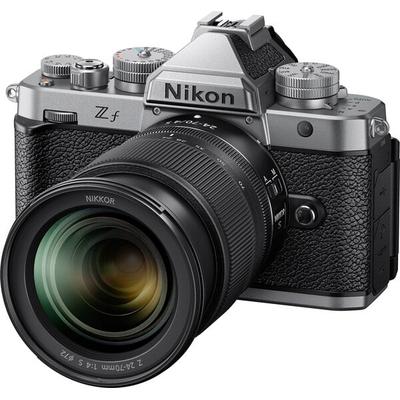 Nikon Z f Camera with 24-70mm Lens Silver