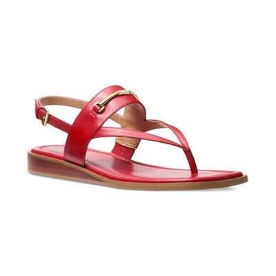Lena Sandal Sandals, Synthetic - Red - Michael Kors Flats