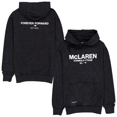 McLaren New Era Oversized Wordmark Hoodie – Schwarz Image