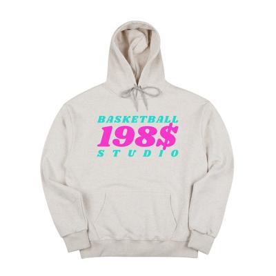 creamsodalab LAB Basketball Overfit Hoodie Oatmeal