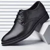 Ausverkauf Plus Größe 38-48 Herren Kleid Schuhe Leder Schnürschuhe Derby Schuhe Hochzeitsschuhe Große Größe Schwarz Braun Business Büro