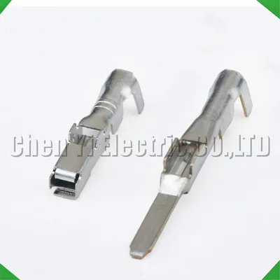 50 Pcs 2.2 mm Male or Female wire Crimp Pins For 8100-0457 8100-0460 Sheath Automotive Connectors Wire harness Plug