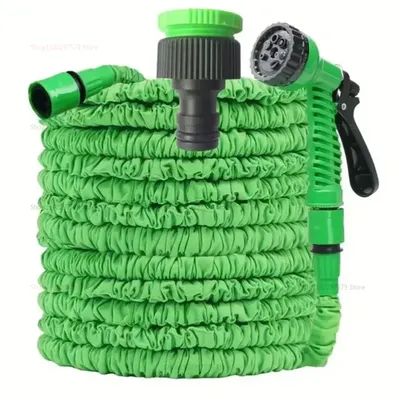 retractable magic hose, high-pressure car washing device, water gun, household garden watering hose, garden water