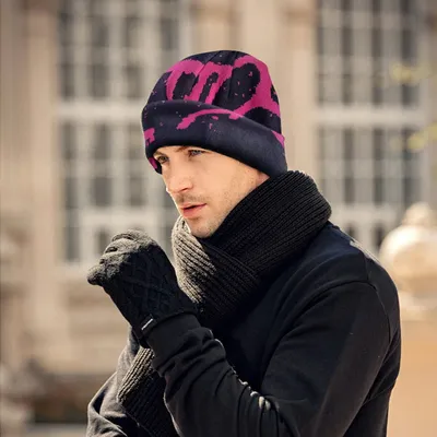 Y2K Knitted Hats Men's And Women's Jacquard Hats Outdoor Riding Europe And The United States Fashion Warm Hat Daily Casual Wear