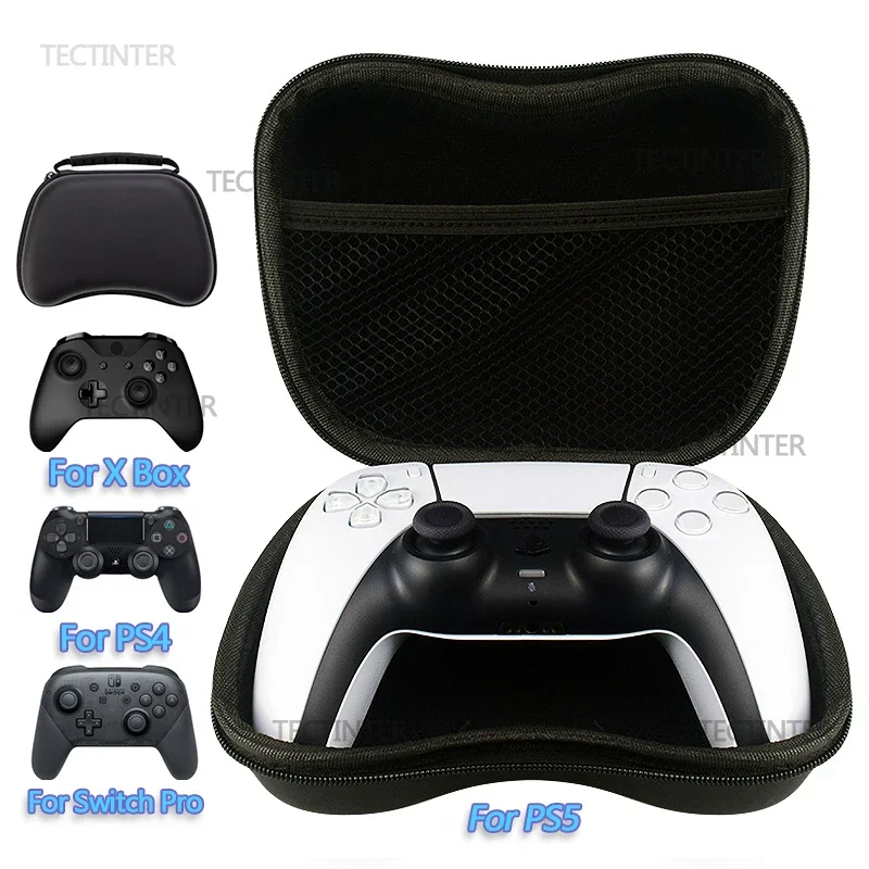 Tragetasche Tasche Für PS5/PS4/PS3/Xbox Serie Controller EVA Tragbare Tasche Stoßfest Lagerung Taschen Shell für PS5 Zubehör Image