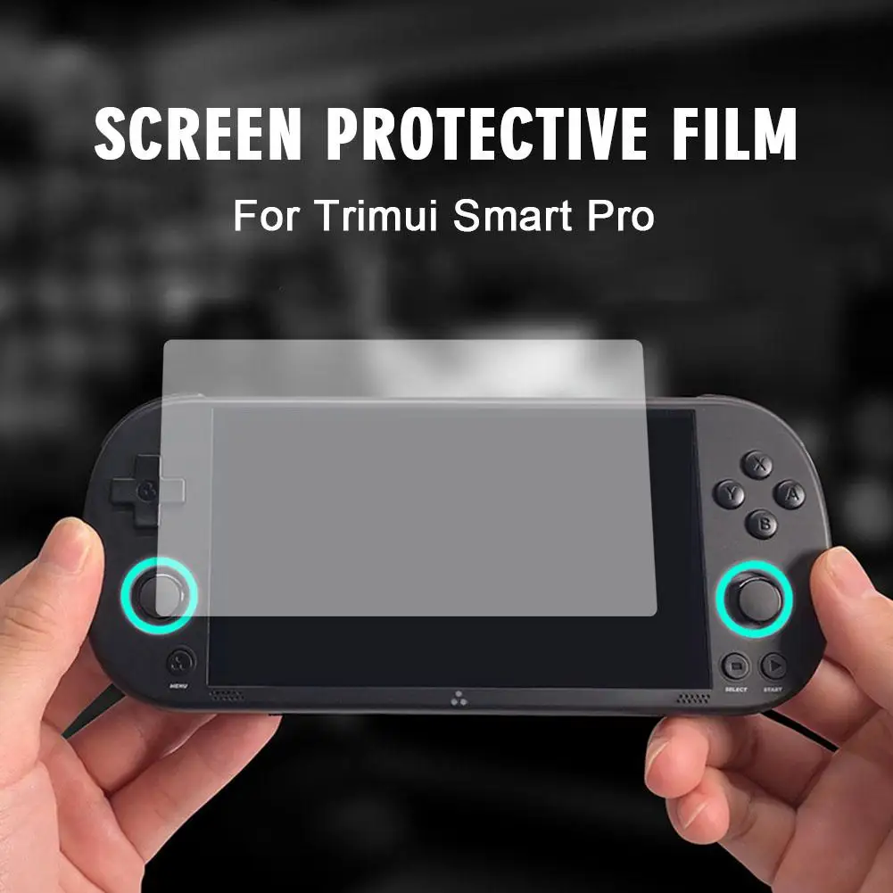 1 teile/satz TPU-Schutz film für Trimui Smart Pro Handheld-Spiele konsole 5-Zoll-Kristallfilm Retro-Videospiel konsolen Image