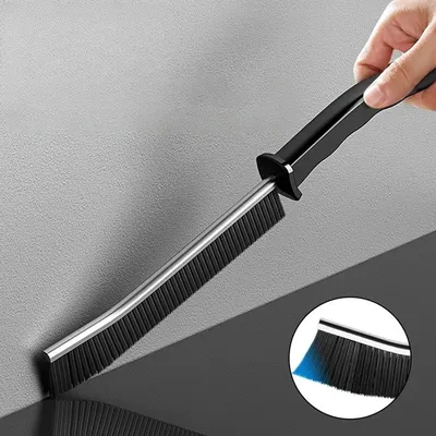 Hard Bristle Crevice Cleaning Brush for Fine Seam Corners Groove Window Cleaning Tools Kitchen Bathroom Home Tiles Joints Brush