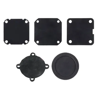 1PCS 0.8mm Pressure Switch Compressor Cylinder Head Pad 5 Types Rubber Gaskets Washers Switch Pneumatic Parts Replacement