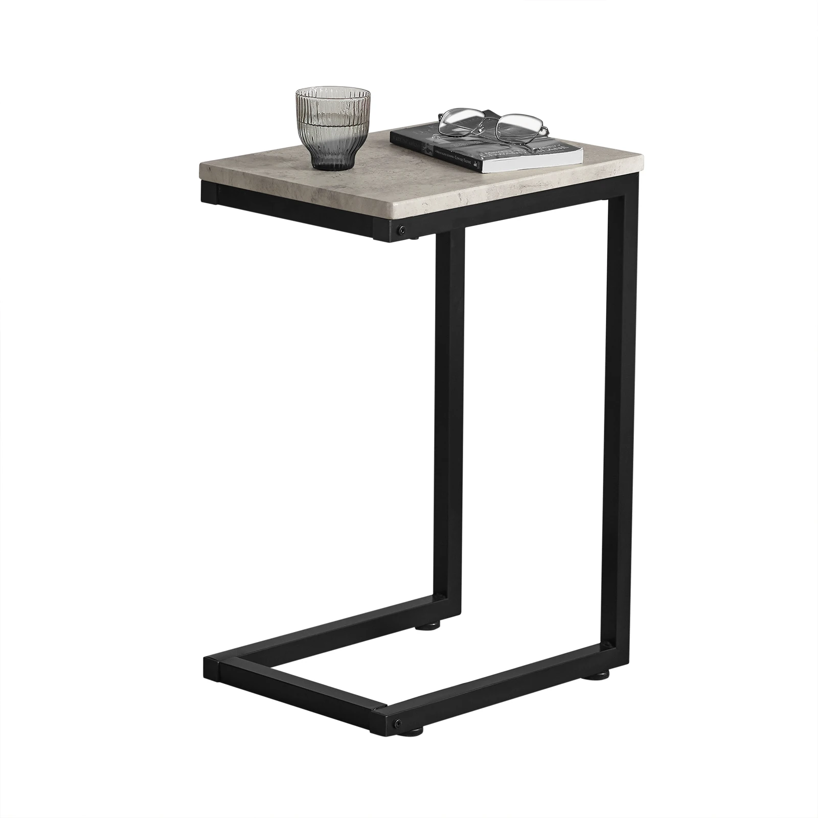 SoBuy FBT44 Betttisch Beistelltisch Kaffeetisch Sofatisch Laptoptisch Pflegetisch BHT ca: 30x60x40cm