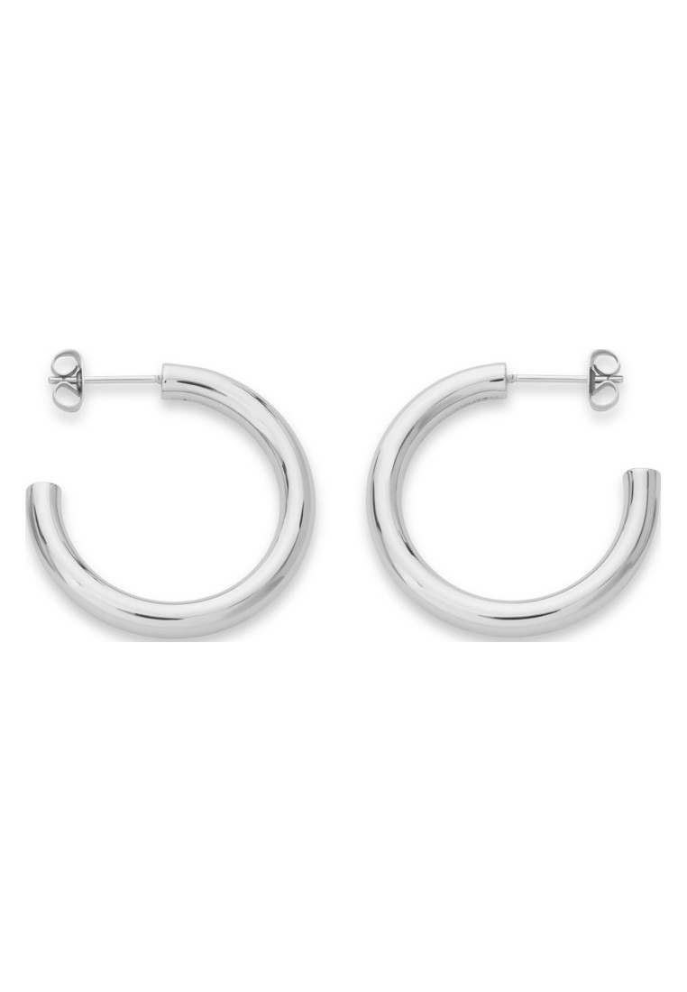Rosefield Womens JCHSS-J086 Ladies Earrings - Silver Stainless Steel - One Size | Rosefield Sale | Discount Designer Brands