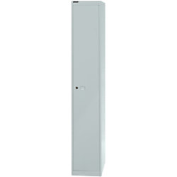 Bisley Metall Schließfach 1 Tür 1 abteile Schlüssel 305 x 457 x 1.802 mm Hellgrau