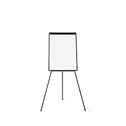 Bi-Office Economic Flipchart Stahl 70 (B) x 100 (H) cm Schwarz