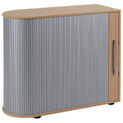 Geramoebel Rollcontainer Speed Office Braun 2.000 x 400 x 800 mm