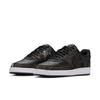 Sneaker NIKE SPORTSWEAR "W COURT VISION LO NN", Gr. 37,5, schwarz, schwarz, weiß, Synthetik, sportlich, Schuhe