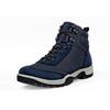 Schnürboots ECCO "Xpedition III", Damen, Gr. 41, blau (marine), Nubukleder, Textil, unifarben, casual, Schuhe, Outdoorschuh, Stiefelette mit wasserabweisender TEX-Membran