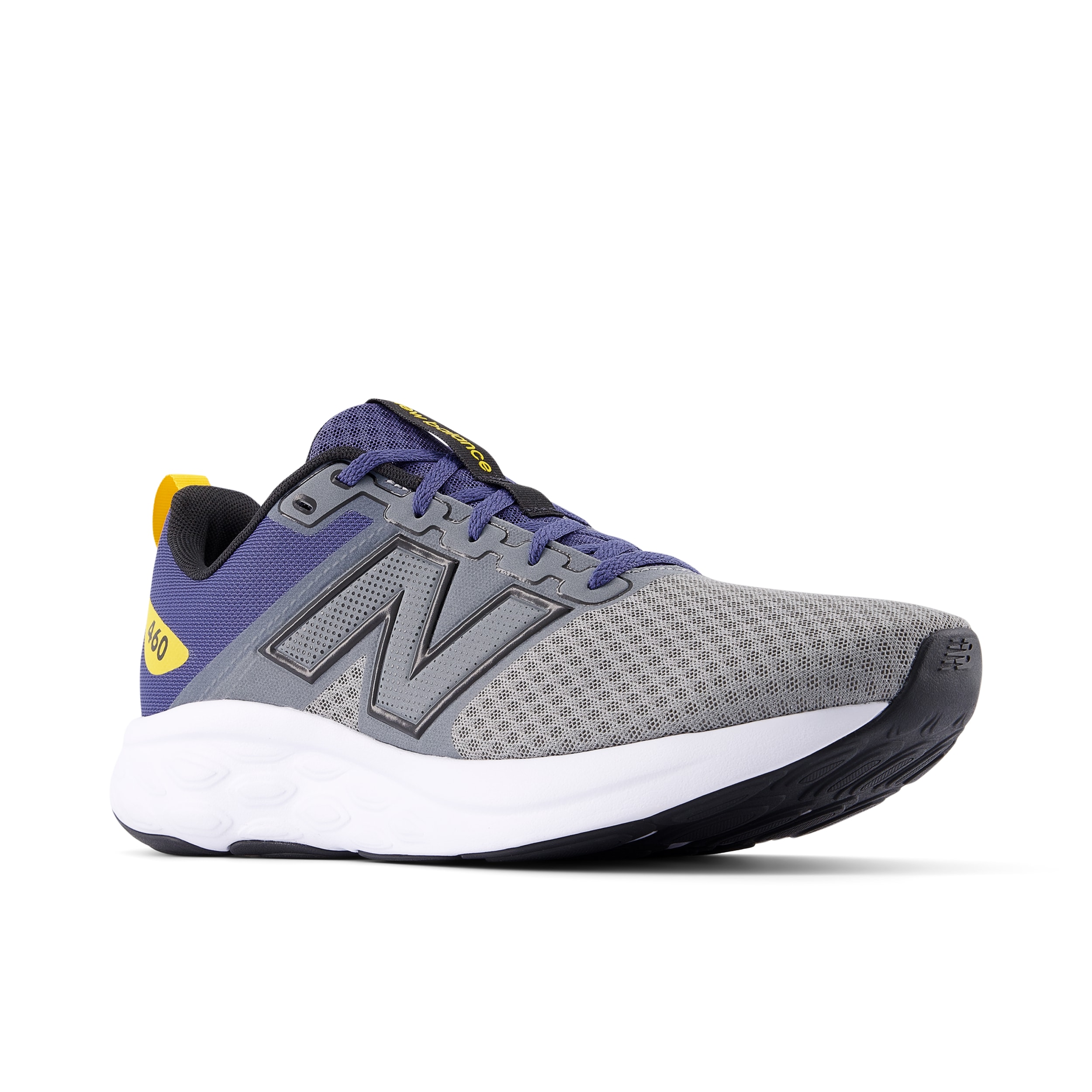 Laufschuh NEW BALANCE "M460", Gr. 44,5, slate grau, d, Synthetik, Textil, sportlich, Schuhe