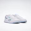 Sneaker REEBOK CLASSIC "REEBOK COURT ADVANCE", Gr. 41, ftwrweiß, ftwrweiß, leisureblau, Synthetik, sportlich, Schuhe