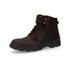 Winterboots CAMEL ACTIVE, Herren, Gr. 40, braun (cafe), Leder, casual,modisch, Schuhe, Schnürboots, Stiefel mit Warmfutter