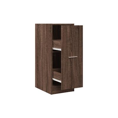 vidaXL Apothekerschrank Braun Eichen-Optik 30x41x77,5 cm Holzwerkstoff Image