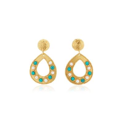 Thalita 22K-Plated Pearl And Earrings - Metallic - Sylvia Toledano Earrings