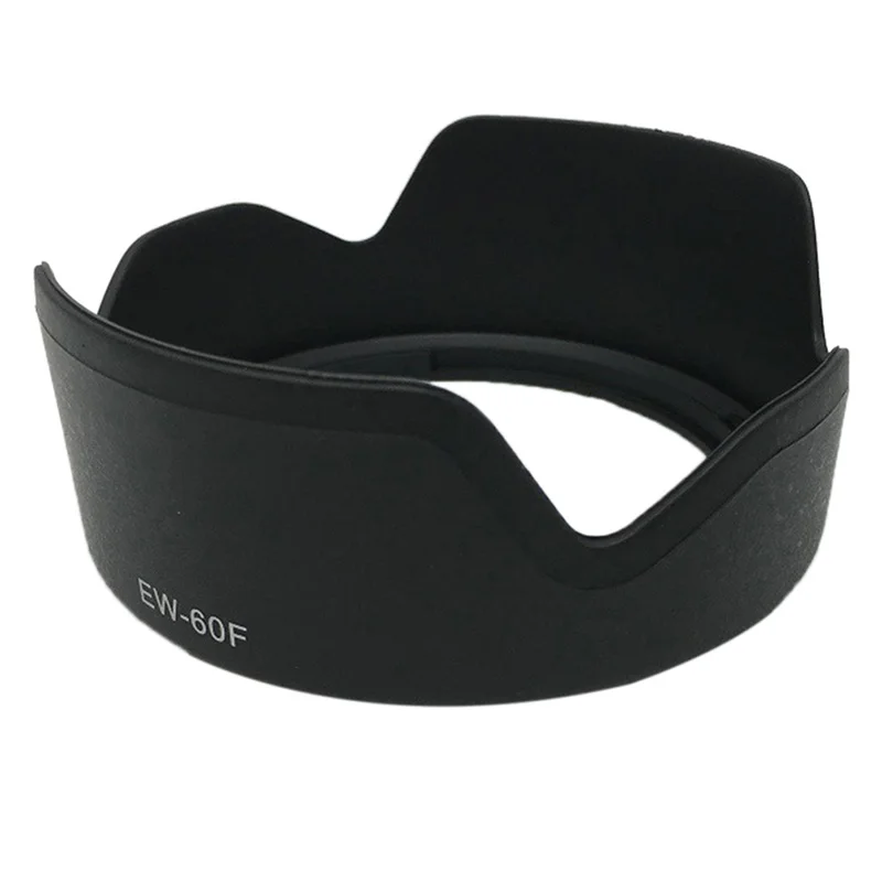 1 Stück schwarzer Kunststoff EW-60F Gegenlichtblende für EF-M 18–150 mm F/3,5–6,3 IS STM Objektiv