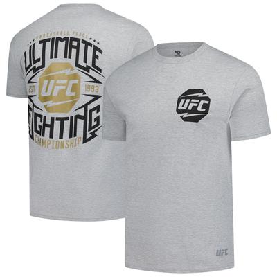 Heather Grey UFC Octagon Logo T-Shirt für Herren Image