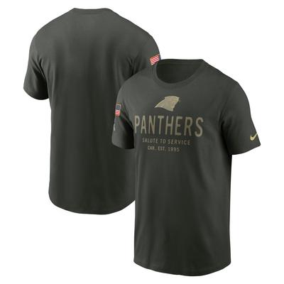 Carolina Panthers Nike 2025 Salute To Service Primary Edge Dri-FIT T-Shirt - Herren Image