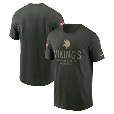 Minnesota Vikings Nike 2025 Salute To Service Primary Edge Dri-FIT T-Shirt - Herren Image