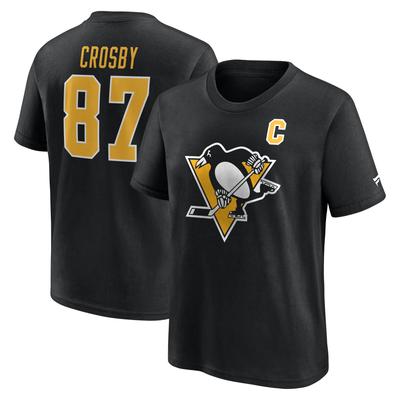 Pittsburgh Penguins Global Series 2025 Name and Number T-Shirt - Crosby - Jugendliche Image