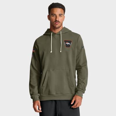 Denver Broncos Nike 2025 Salute To Service Dominant Force Dri-FIT Hoodie - Herren Image