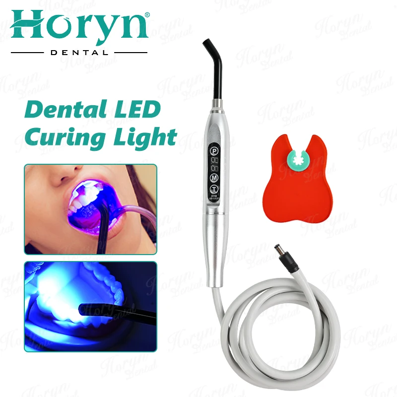 Dental Wired Licht Aushärtung Maschine Oral Photopolymerisation Lampe Zähne Bleaching Harz Drahtlose Füllung Zahn Dental Ausrüstung Image