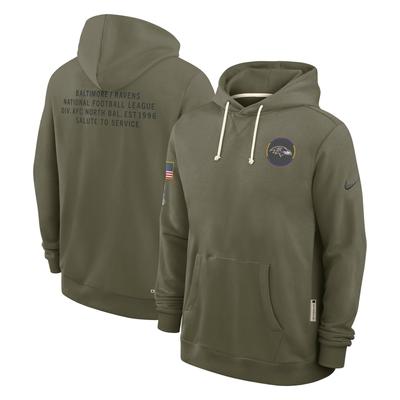 Baltimore Ravens Nike 2025 Salute To Service Dominant Force Dri-FIT Hoodie - Herren Image