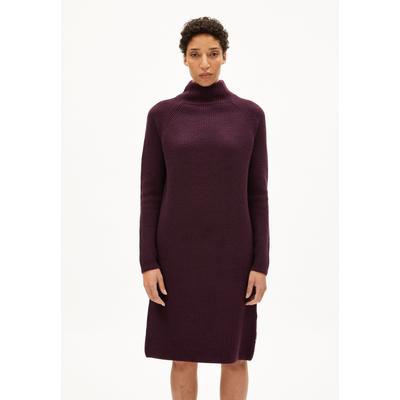 MILLAANA | Strickkleid aus Bio-Woll Mix - rot (M) Image