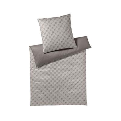 JOOP! »Cornflower Double« Taupe 4083-17 Bettwäsche / 200x220 cm / 2x 80x80 cm Image