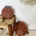Nuovo zaino coreano a forma concava per bambini, ragazzi e ragazze, asilo, coccinella retrò
