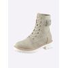 Stiefelette HEINE, Damen, Gr. 41, grau, Synthetik, modisch, Schuhe